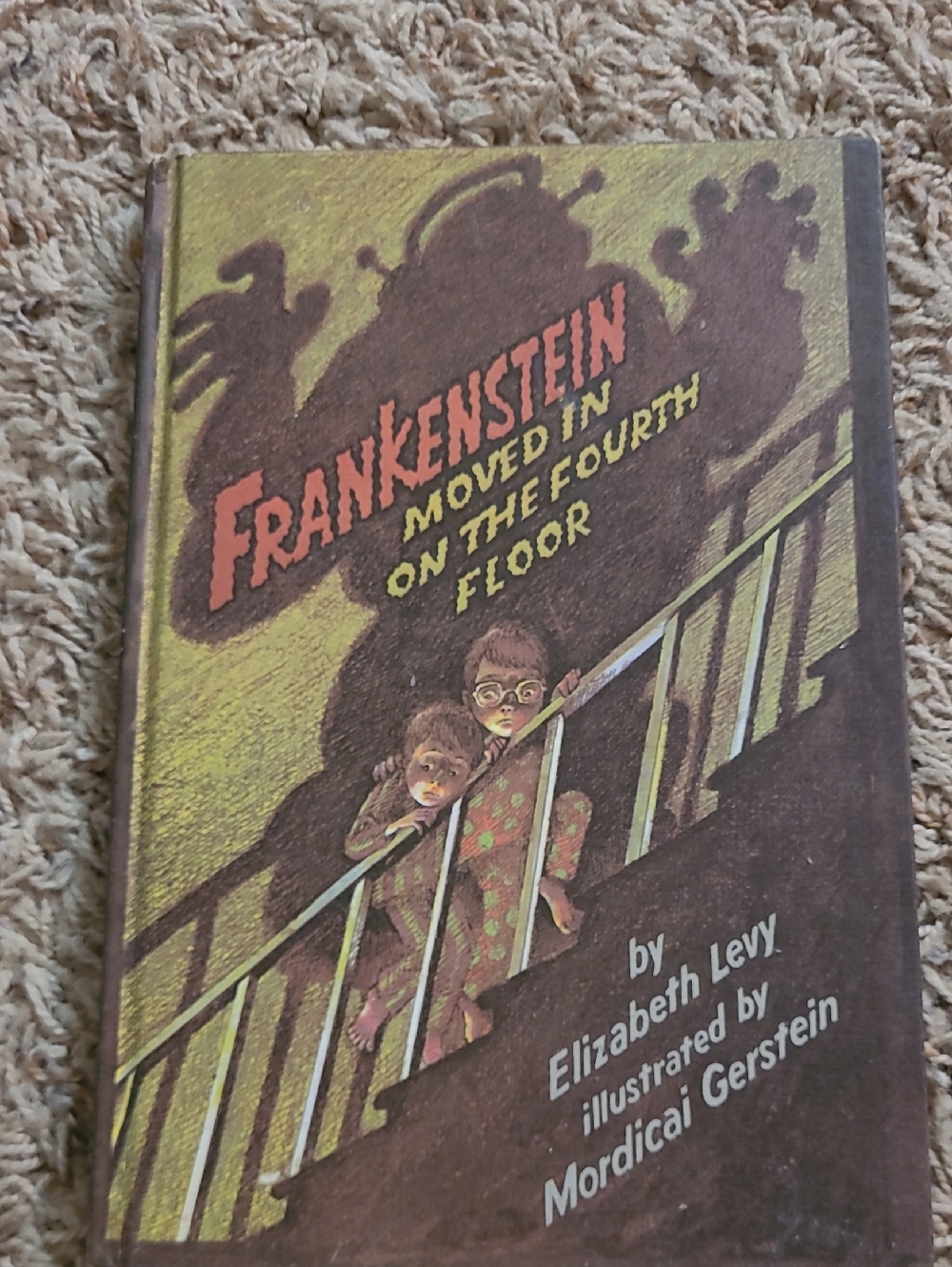 Frankenstein Moved in on the Fourth Floor Elizabeth Levy Mordicai Gerstein 1979